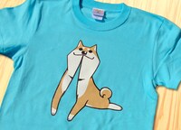 「いとしのムーコ」Tシャツより、「ぴー」のライトブルー。