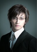 中河内雅貴演じるアラン・ハンフリーズ。 (C)2013 枢やな／ミュージカル黒執事プロジェクト