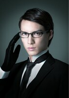 輝馬演じるウィリアム・T・スピアーズ。 (C)2013 枢やな／ミュージカル黒執事プロジェクト