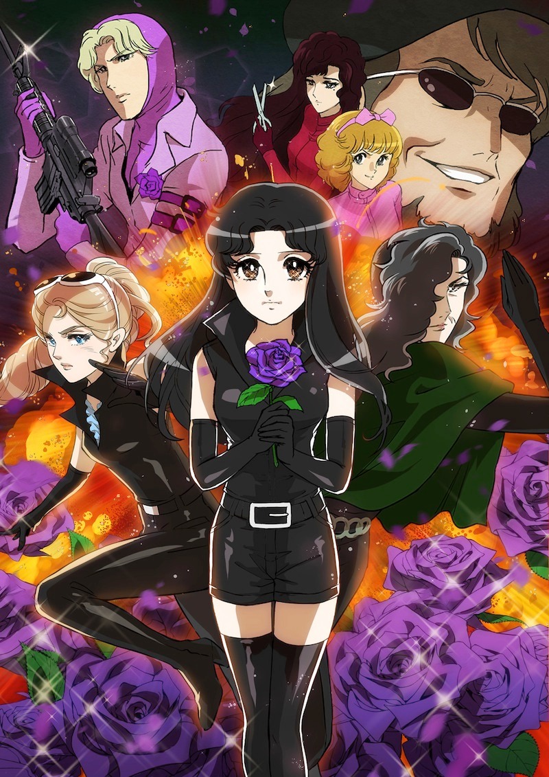 「ガラスの仮面ですが THE MOVIE 女スパイの恋！ 紫のバラは危険な香り!?」メインビジュアル（C）美内すずえ／白泉社 2013（C）2013「ガラスの仮面ですが」製作委員会