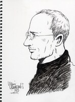 「スティーブ・ジョブズ」カット (C)ヤマザキマリ／Kiss／講談社