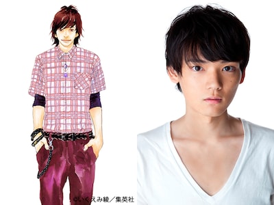 小峰清正（左）を演じる古川雄輝（右）。