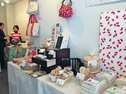 2012年3月に同じく根津で行われた展示会の様子  OCHIBISAN (c) MOYOCO ANNO