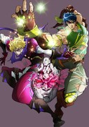 アニメ「ジョジョの奇妙な冒険」第2弾キービジュアル (C)荒木飛呂彦/集英社・ジョジョの奇妙な冒険製作委員会