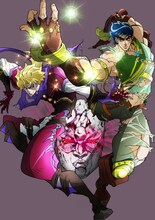 アニメ「ジョジョの奇妙な冒険」第2弾キービジュアル (C)荒木飛呂彦/集英社・ジョジョの奇妙な冒険製作委員会