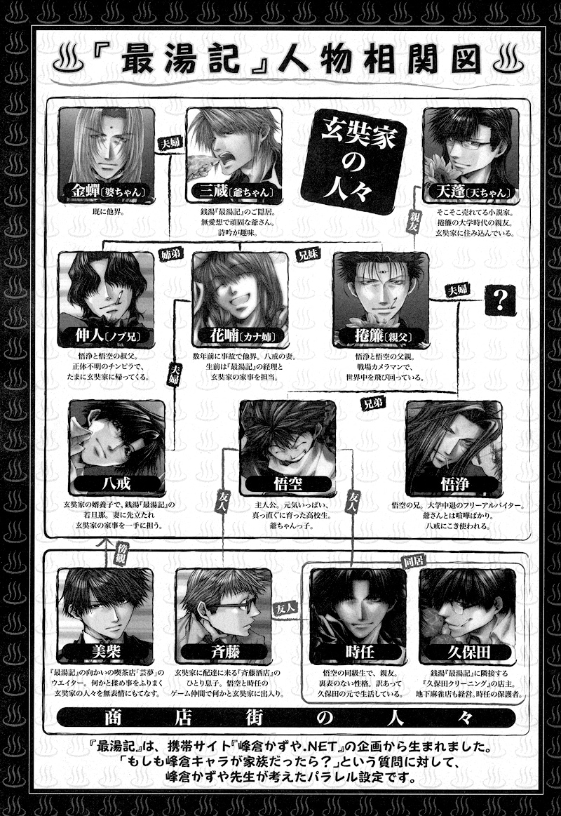 「最湯記」人物相関図