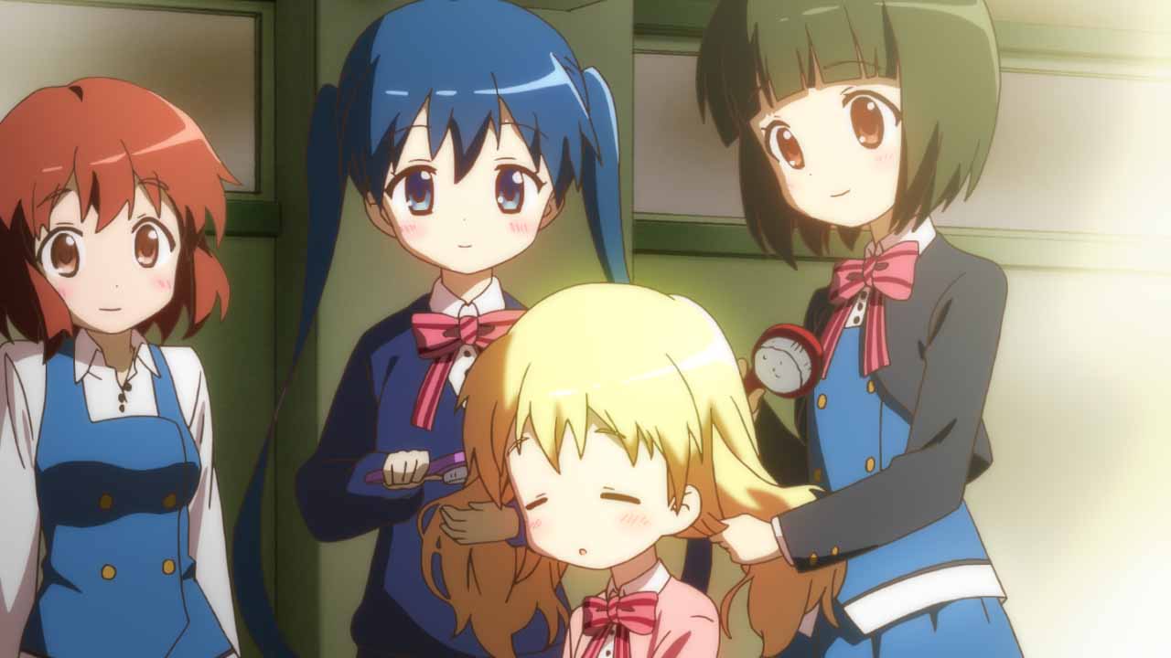 アニメ「きんいろモザイク」の場面カット (C)原悠衣・芳文社/きんいろモザイク製作委員会