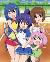 アニメ「てーきゅう」キービジュアル (C)ルーツ / Piyo / アース・スター エンターテイメント / 亀井戸高校テニス部