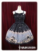 「Marionette in my closet room柄 ジャンパースカートII」