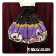 「Marionette in my closet room柄 スカート」