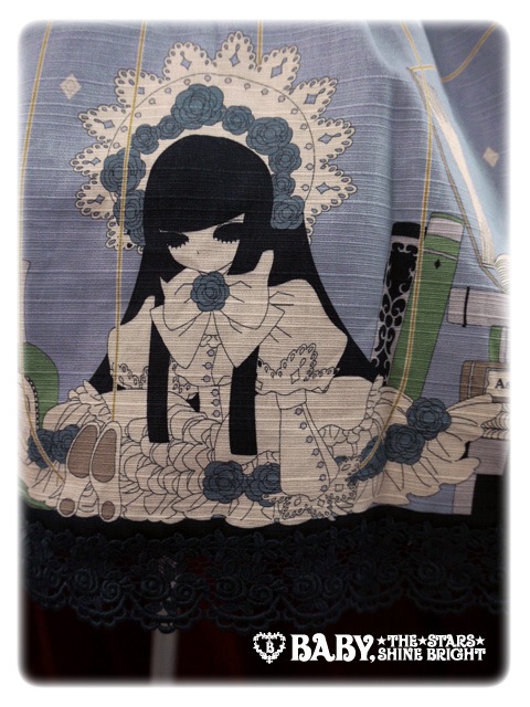 「Marionette in my closet room柄 ジャンパースカートII」