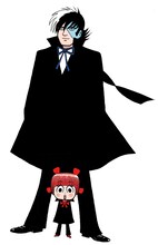 堀田あきお「黒スーツの人命救助」カット