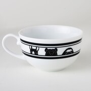 持ち手が左にあるときのカップデザイン。(C)ヒガアロハ・小学館／しろくまカフェ製作委員会 2012