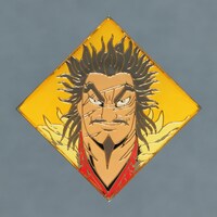 「キングダム ピンズセット」のうちの1種。