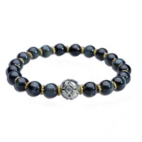 ジャイロの能力「スキャン」を再現したストーンブレスレット「レラレラレラレラ♪」。(C)LUCKY LAND COMMUNICATIONS / SHUEISHA