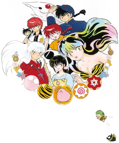 BOX収録のカラーイラスト集「SHOW TIME」表紙に使用されているイラスト。