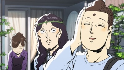 映画「聖☆おにいさん」場面カット (C)中村 光・講談社／SYM 製作委員会