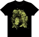 寺田克也×三宅乱丈「ゴンガロ」Tシャツ、ココ10年展で