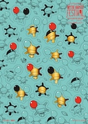 D賞「ステーショナリー～オリゼー大収穫祭オリジナルアート～」のA6シール。「A5くしゃぽいメモ」とセットになっている。(C)石川雅之／講談社