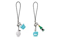 E賞「菌図鑑ストラップ」全5種のうちの2種。(C)石川雅之／講談社