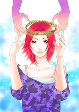 神尾葉子「いばらの冠」カット