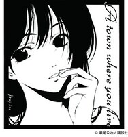 瀬尾公冶による、チャリティーTシャツ用のイラスト。