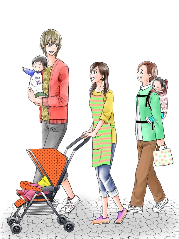 「赤ちゃんのホスト」扉イラスト