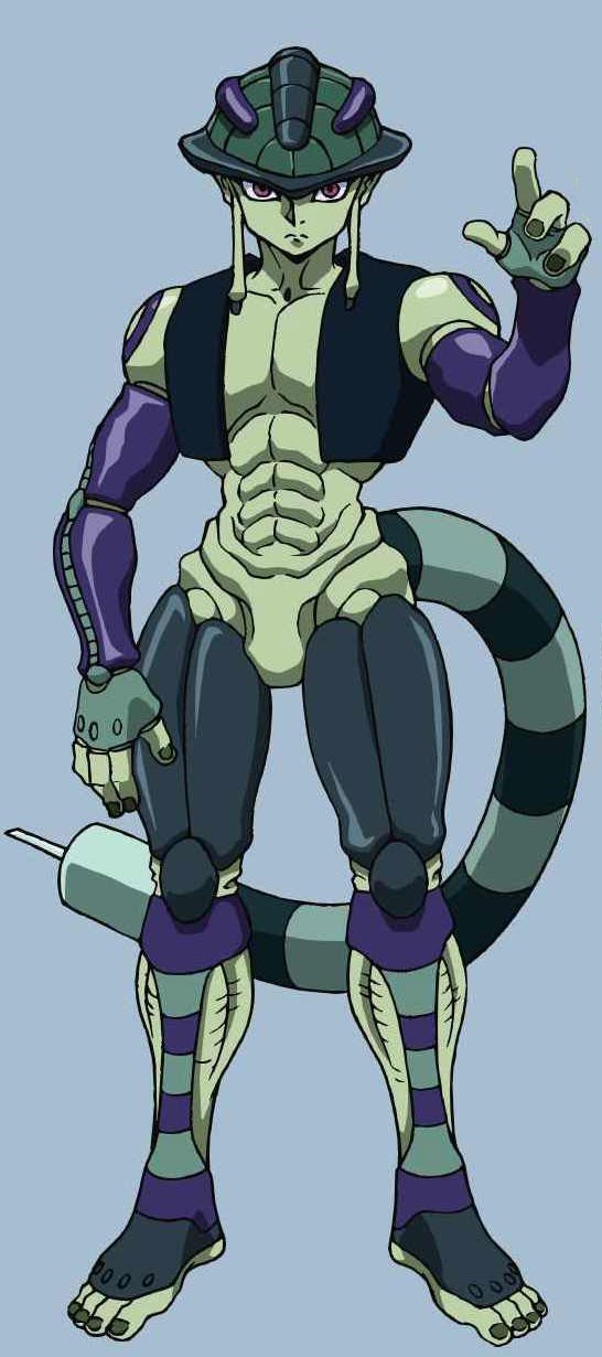 アニメ「HUNTER×HUNTER」メルエム (C)POT(冨樫義博)1998年-2011年(C)バップ、日本テレビ、集英社、マッドハウス