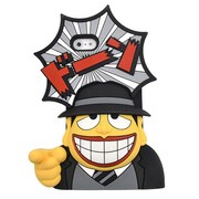 「カスタムカバーシリコンフィギュア iPhone5 笑ゥせぇるすまん」(C)藤子(A)・シンエイ・中央公論新社