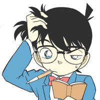 「名探偵コナン」スタンプのサンプル(C)青山剛昌/小学館