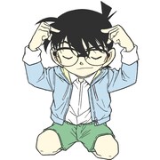 「名探偵コナン」スタンプのサンプル(C)青山剛昌/小学館