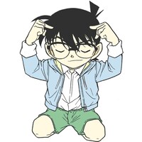 「名探偵コナン」スタンプのサンプル(C)青山剛昌/小学館