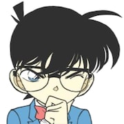 「名探偵コナン」スタンプのサンプル(C)青山剛昌/小学館