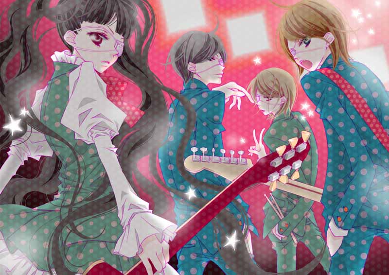 「覆面系ノイズ」扉イラスト。