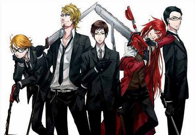 元となった枢やなのイラスト。(c)Yana Toboso/SQUARE ENIX