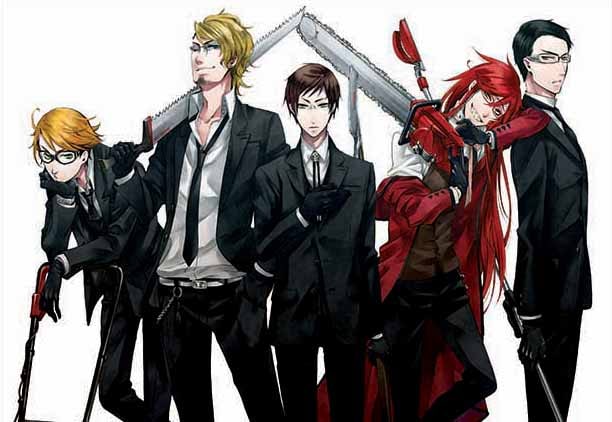 元となった枢やなのイラスト。(c)Yana Toboso/SQUARE ENIX