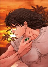 井上淳哉「BTOOOM!」のQUOカードイメージ。