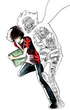 「島本和彦のマンガちっくにいこう！ 生誕52周年スペシャル!!」キービジュアル。(C)島本和彦／小学館 ゲッサン