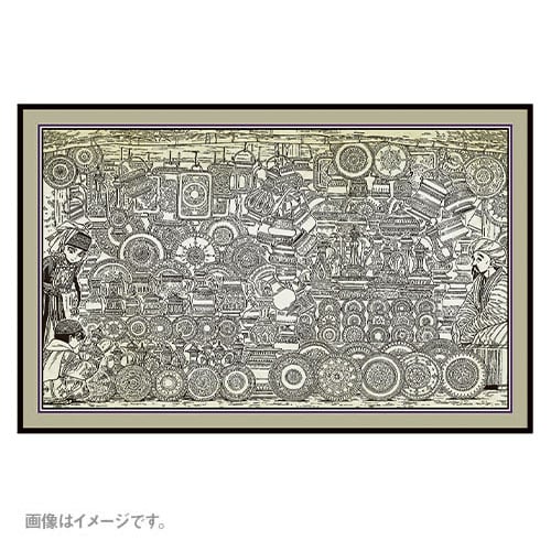 森薫「乙嫁語り」シリーズ第2弾より、ストール。サイズは1000×640mm。