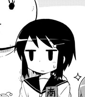 コミックとらのあなで配布される小冊子より、カヅホのイラストの一部。