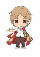 「ちびきゅんキャラ『夏目友人帳』～原作10周年記念フィギュア～」の夏目。