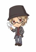 「ちびきゅんキャラ『夏目友人帳』～原作10周年記念フィギュア～」の名取。