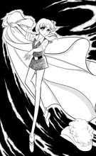 「ガラスの仮面」に登場する「女海賊ビアンカ」の1シーン。（c）美内すずえ/白泉社（別冊花とゆめ）