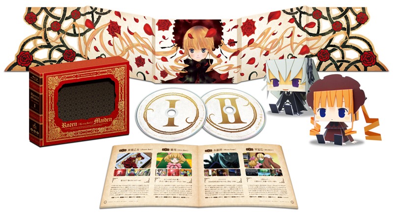 「ローゼンメイデン」Blu-ray　BOX展開図  (C)PEACH-PIT・集英社/ローゼンメイデン製作委員会