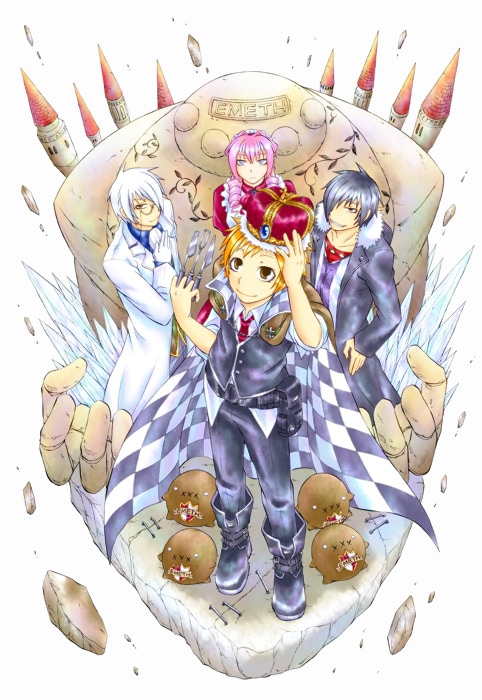 鈴本純の新連載「CLAY・LORD ―土の王―」カット