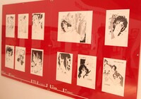 山本鈴美香「エースをねらえ！」の原画。