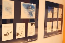 紡木たくの原画。