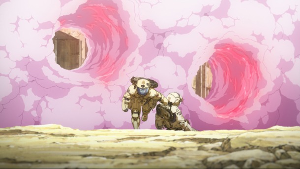 「武器よさらば」のワンシーン。(C)SHORT PEACE COMMITTEE (C)KATSUHIRO OTOMO/MASH・ROOM/SHORT PEACE COMMITTEE