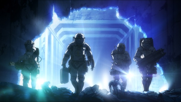 「武器よさらば」のワンシーン。(C)SHORT PEACE COMMITTEE (C)KATSUHIRO OTOMO/MASH・ROOM/SHORT PEACE COMMITTEE