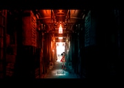 森本晃司による「オープニングアニメーション」のイメージビジュアル画をデザインしたポストカード。